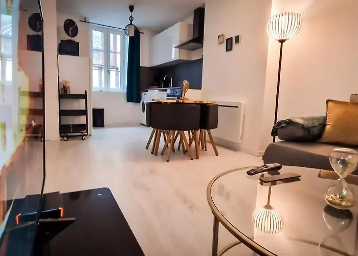 L'art Déco 3 étoiles Wifi, Netflix, Disney, Coeur De Bastide *